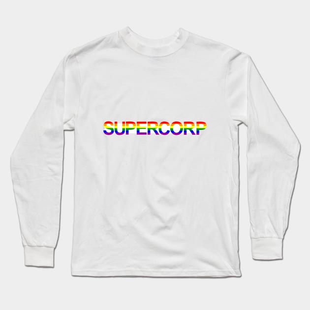 Supercorp Long Sleeve T-Shirt by Irisadb